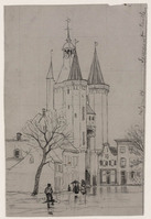 KT 1264
<br/>
De Sassepoort te Zwolle
<br/>
<em>Bastert, Nicolaas (1854-1939)</em>